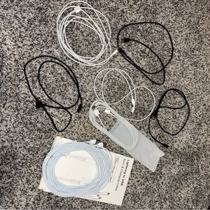 Lot of 9 Apple Genuine/ Off Brand Charging Lightning Cable Set USB/ USB-C